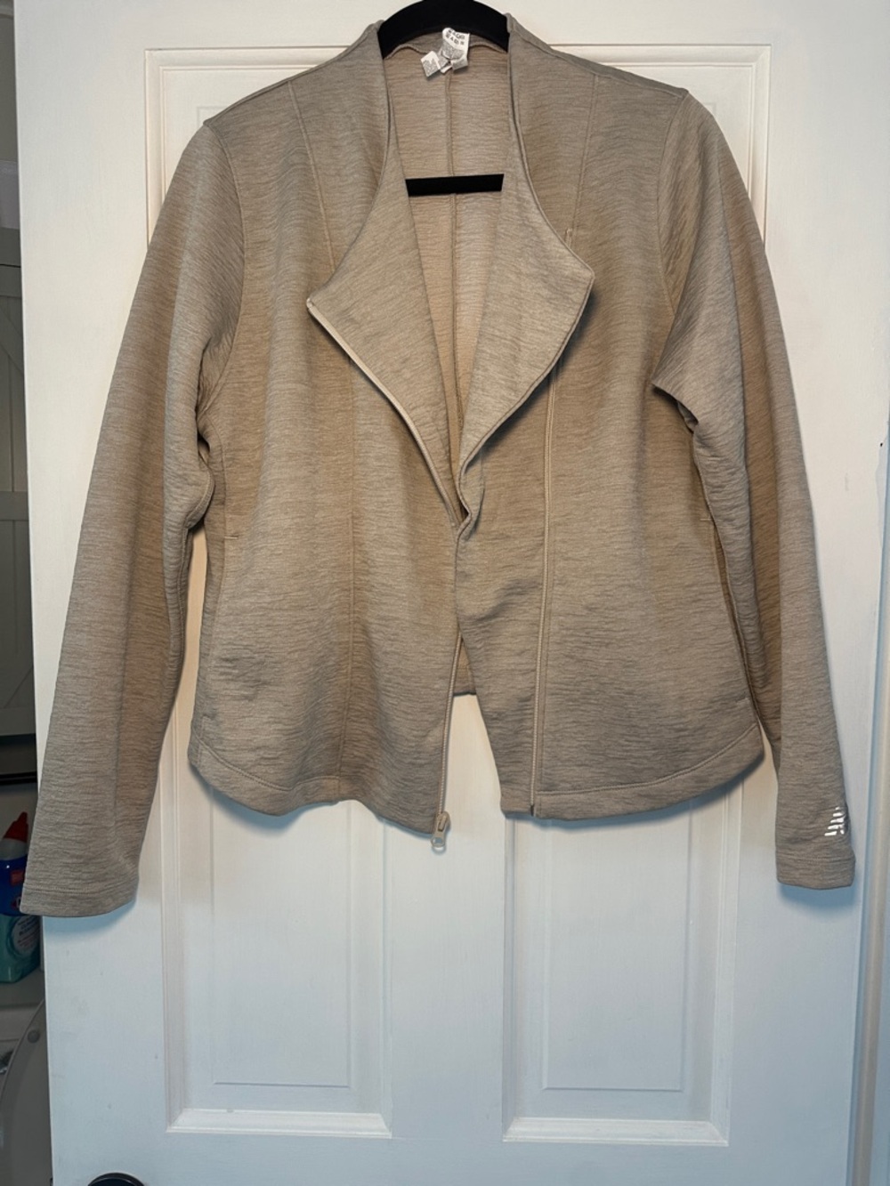 New Balance Taupe Zip-Front Women's Jacket